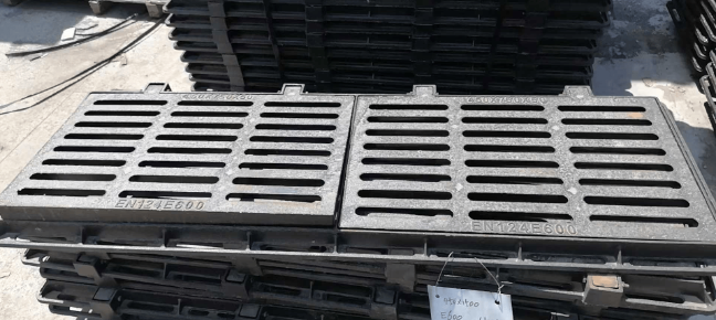 德江球墨铸铁连体双篦展示